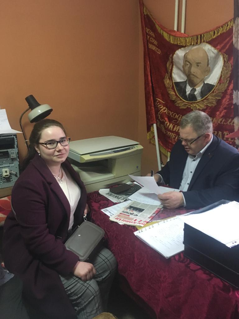 Депутат-коммунист Александр Наумов посетил с рабочим визитом наукоград Пущино