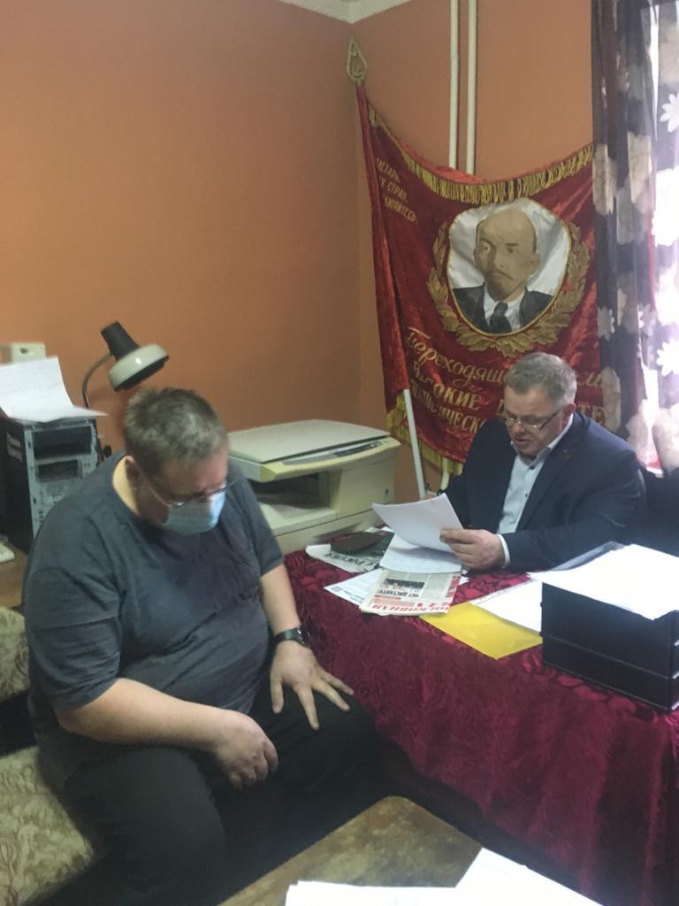 Депутат-коммунист Александр Наумов посетил с рабочим визитом наукоград Пущино