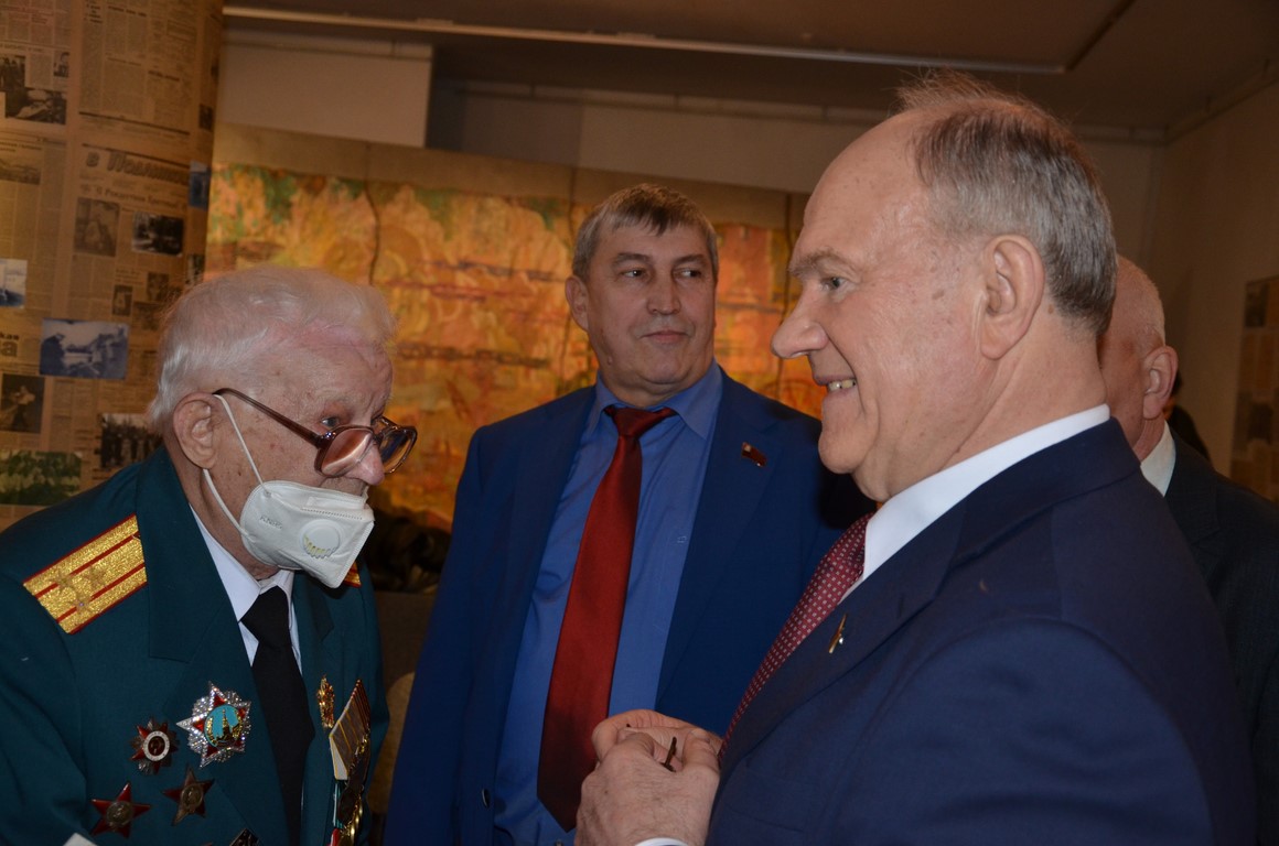 Лидер КПРФ Геннадий Зюганов посетил столицу мировой космонавтики - город Королёв
