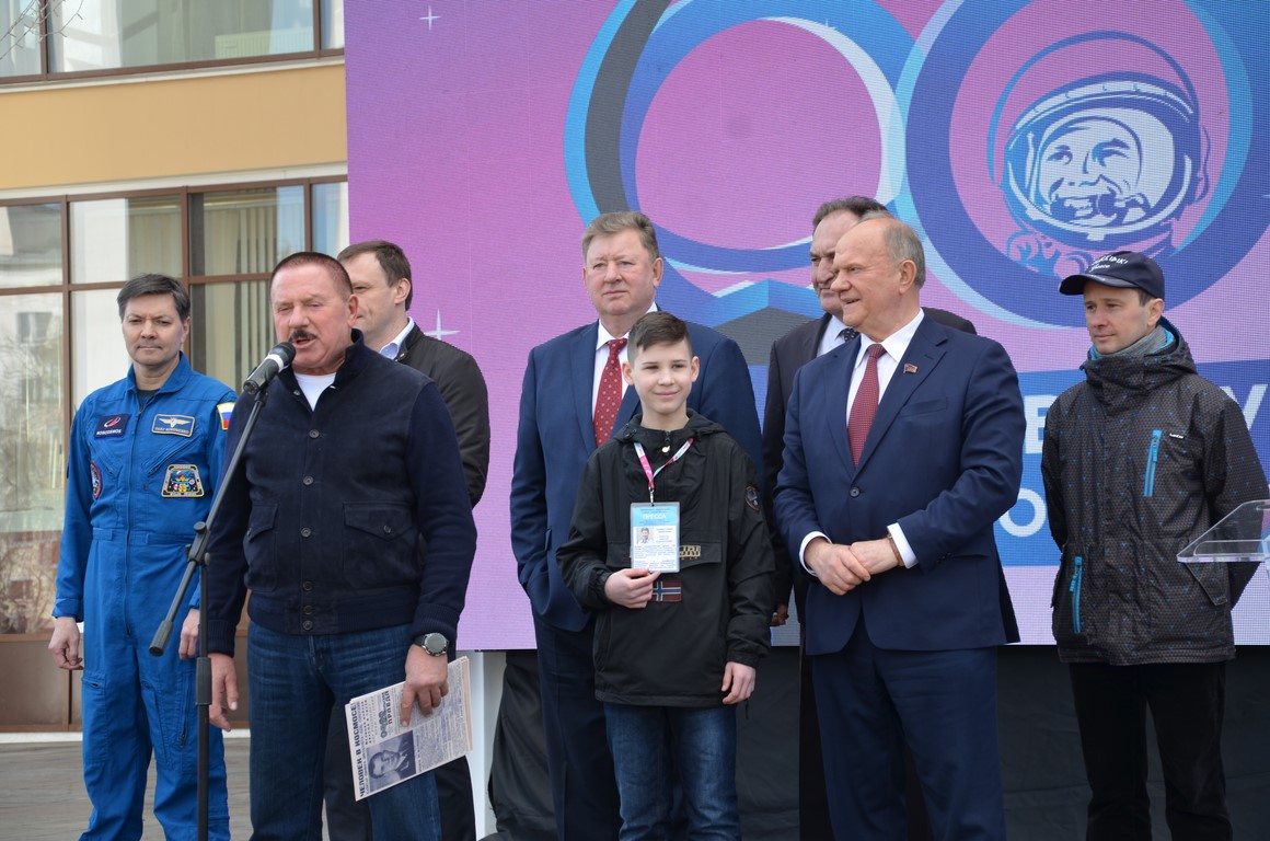 Лидер КПРФ Геннадий Зюганов посетил столицу мировой космонавтики - город Королёв