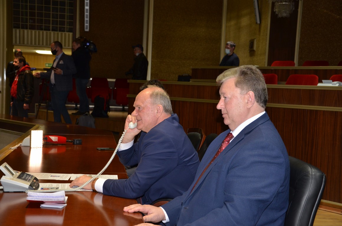 Лидер КПРФ Геннадий Зюганов посетил столицу мировой космонавтики - город Королёв