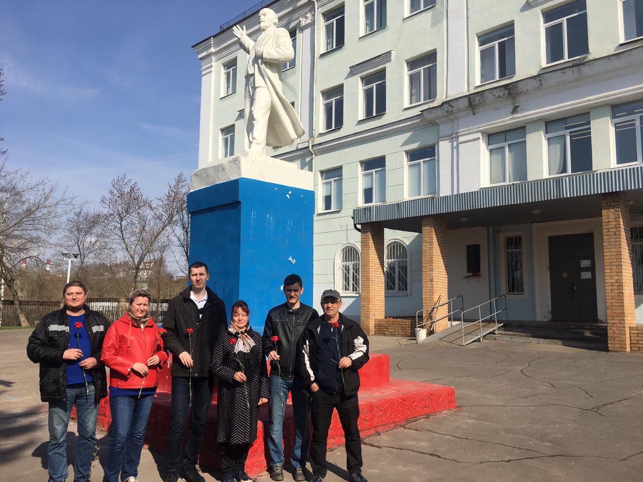Люберецкие коммунисты отметили день рождения В.И. Ленина