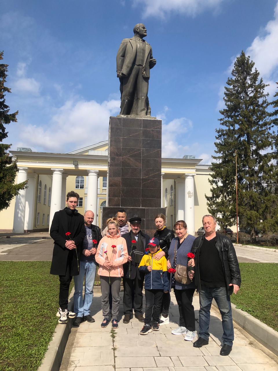 День рождения В.И. Ленина в Воскресенске