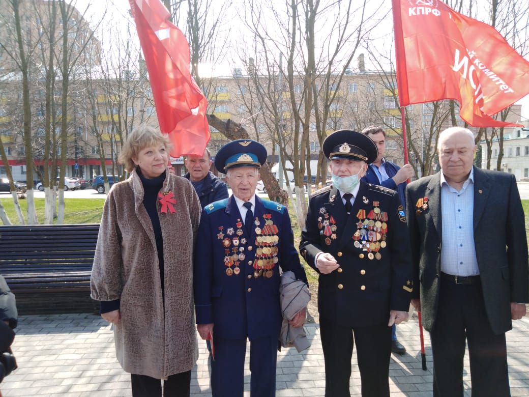 В Истре коммунисты отметили 151-ю годовщину со дня рождения Ленина