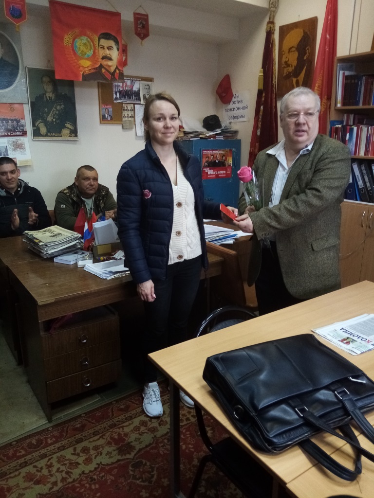 Рузские коммунисты пополняют ряды партии