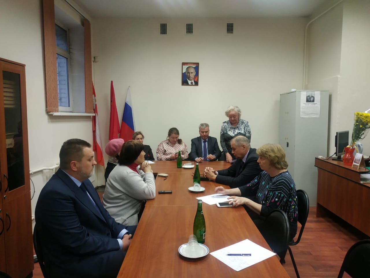 Совет ветеранов Красково даёт наказы депутату