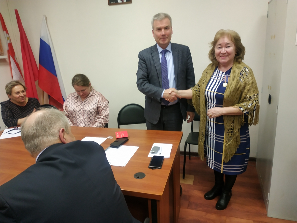 Совет ветеранов Красково даёт наказы депутату