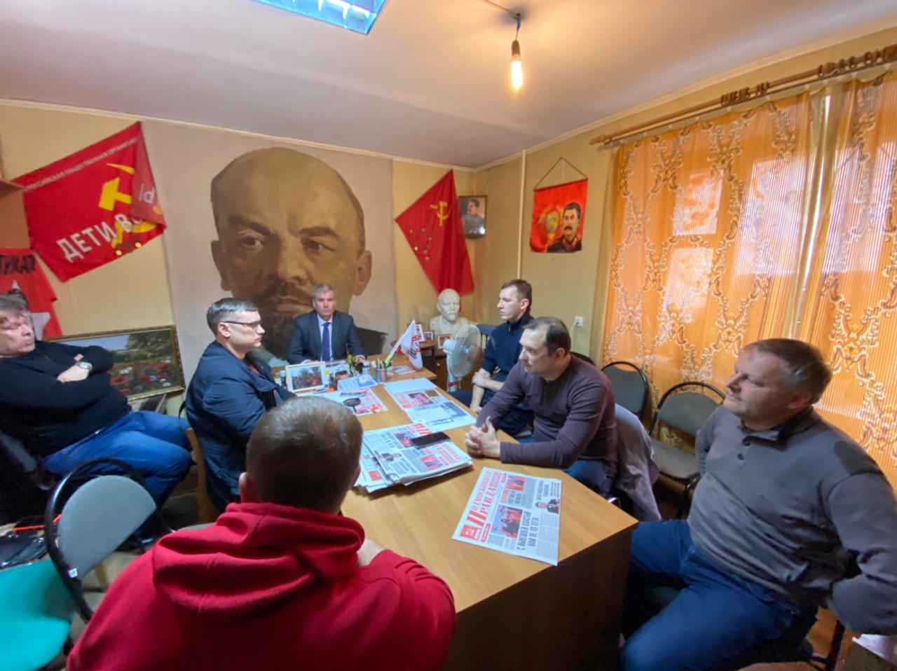 Кустовое совещание секретарей