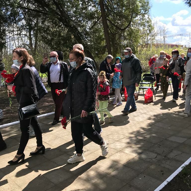 Коммунисты приняли участие в митинге