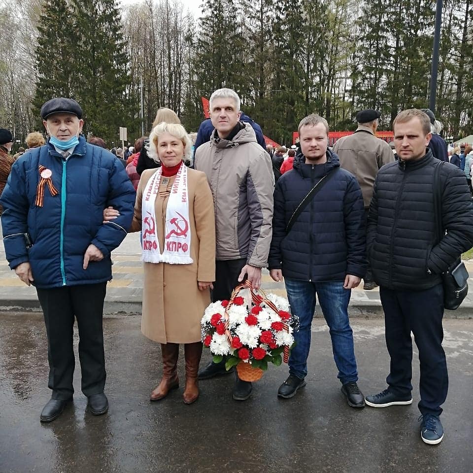 Талдомские коммунисты чтут память о Великой Отечественной войне