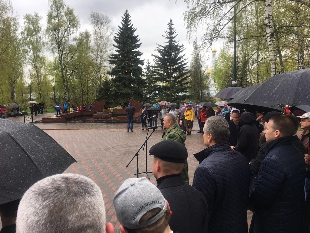 Коммунисты люберецкого отделения празднуют день Победы!