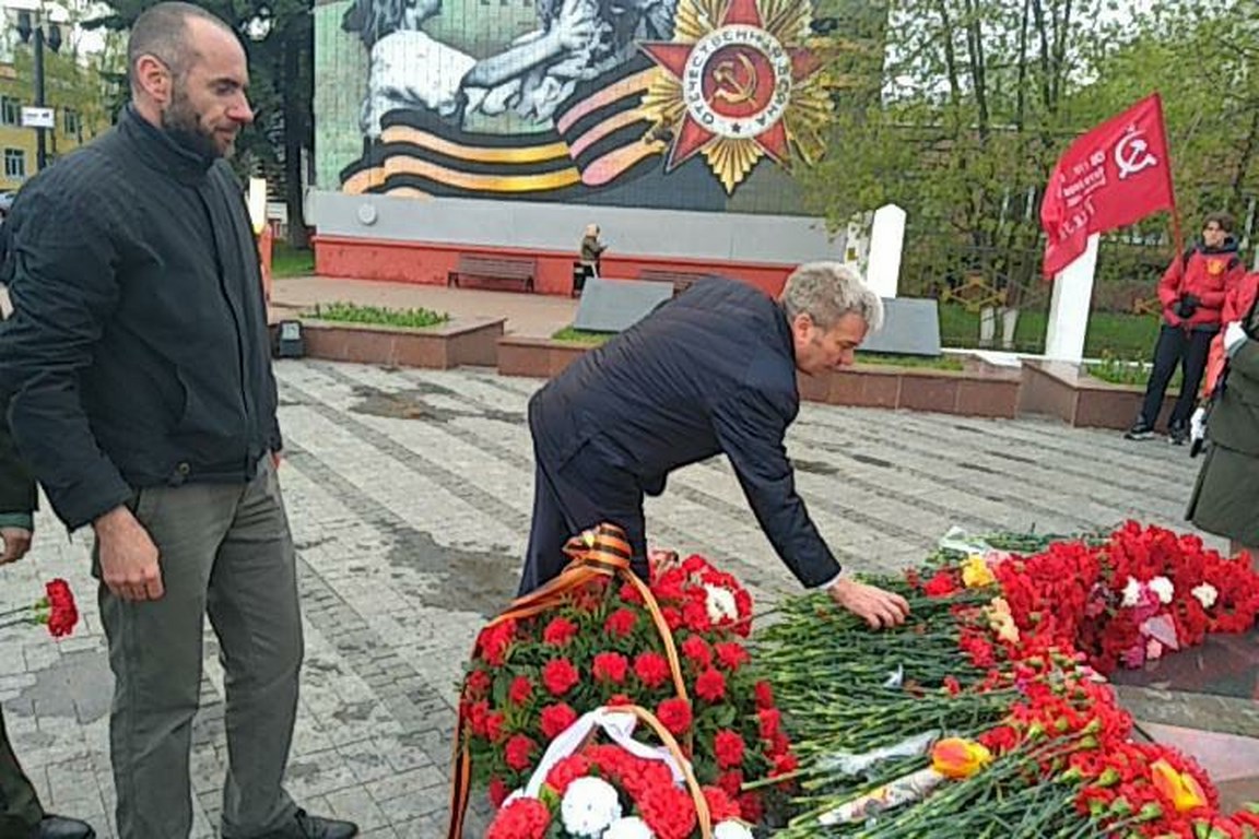 Коммунисты люберецкого отделения празднуют день Победы!