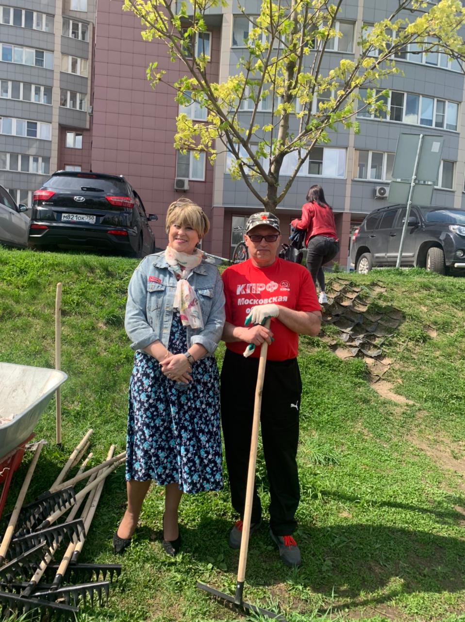Коммунистический субботник в Пушкино