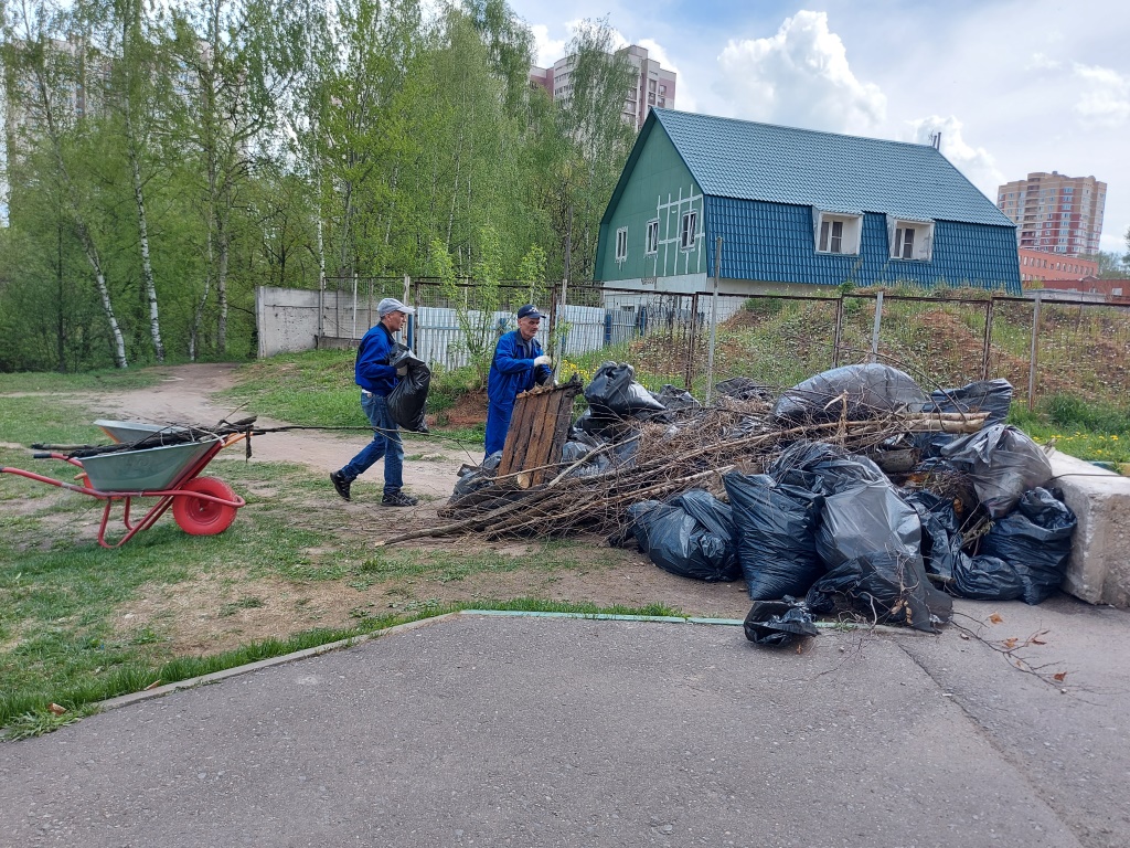 Коммунистический субботник в Пушкино