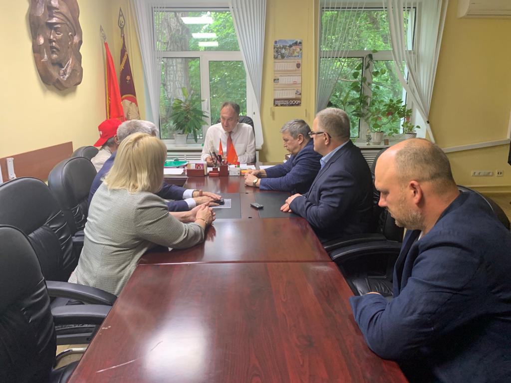 Состоялось совещание первых секретарей городских организаций МК КПРФ
