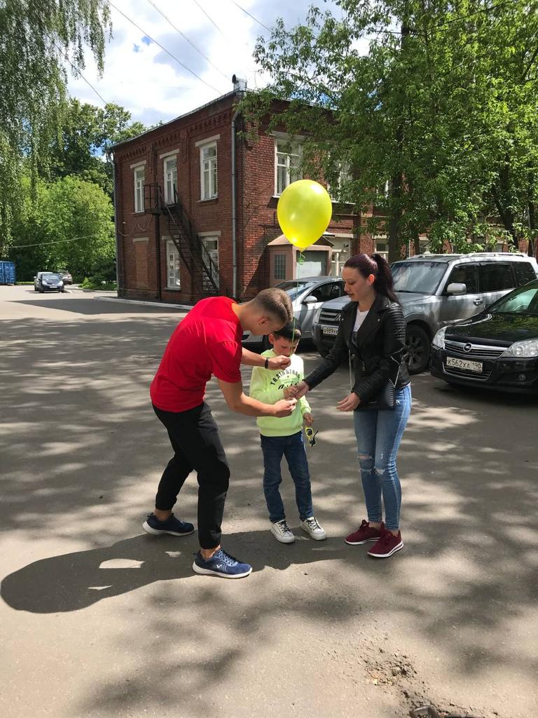 В Королёве поздравили многодетные семьи с днём защиты детей!