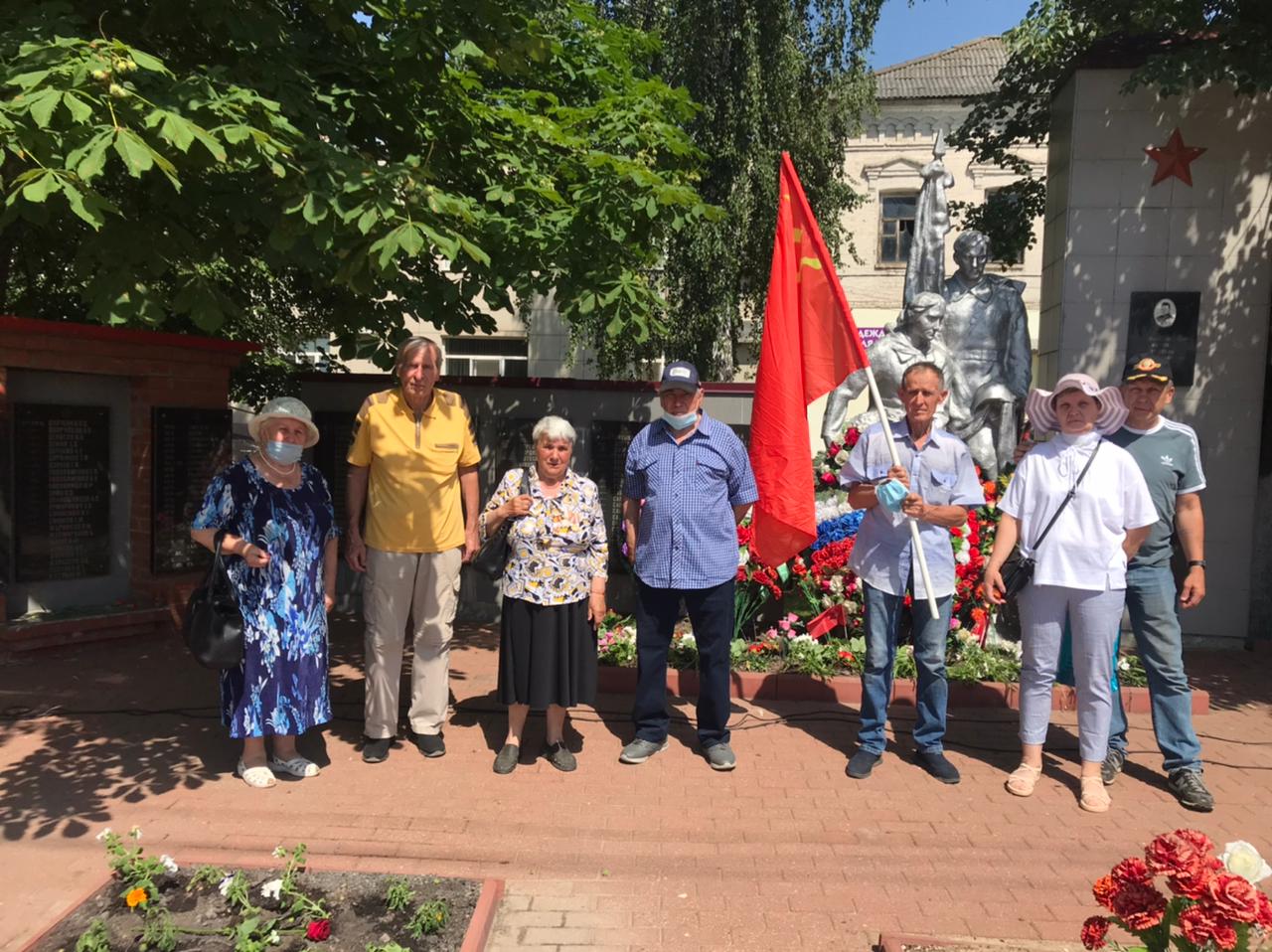 День памяти и скорби в Рузе