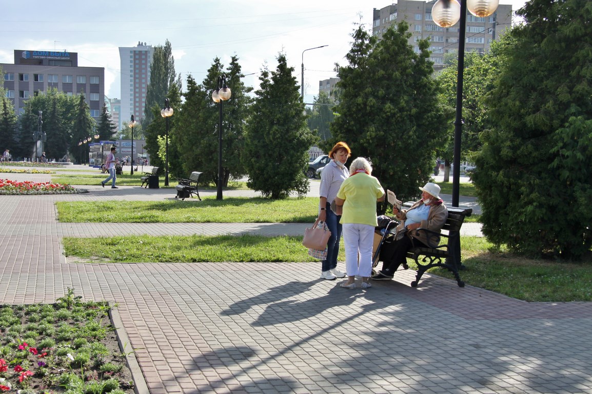 Красные в городе