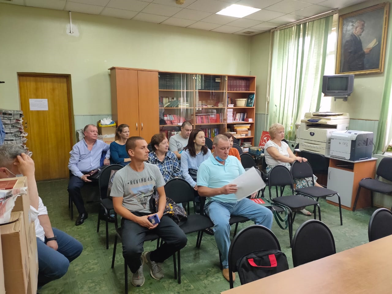 В Красногорском ГК КПРФ состоялось очередное Бюро