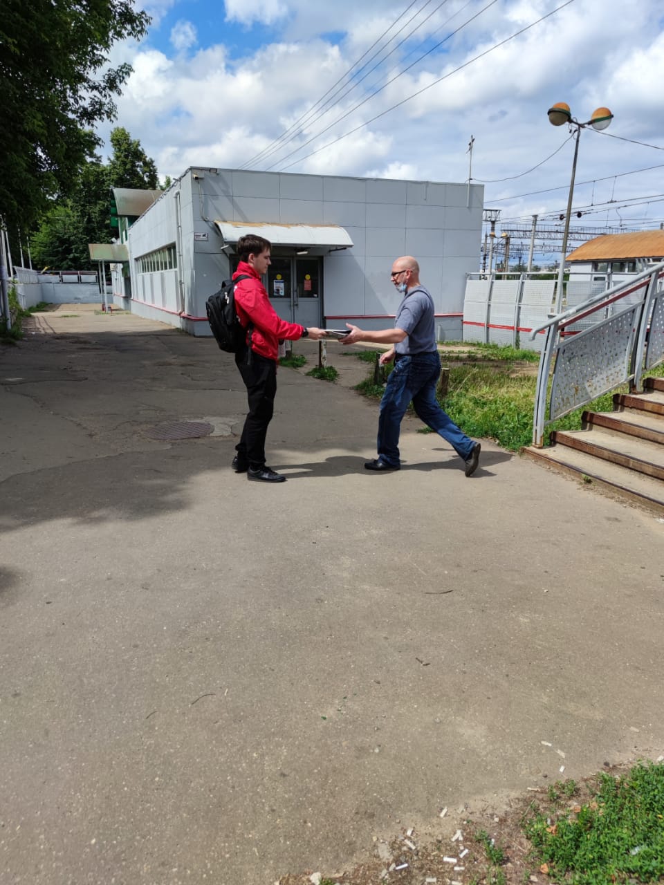 Акция «Красные в городе» в Люберцах