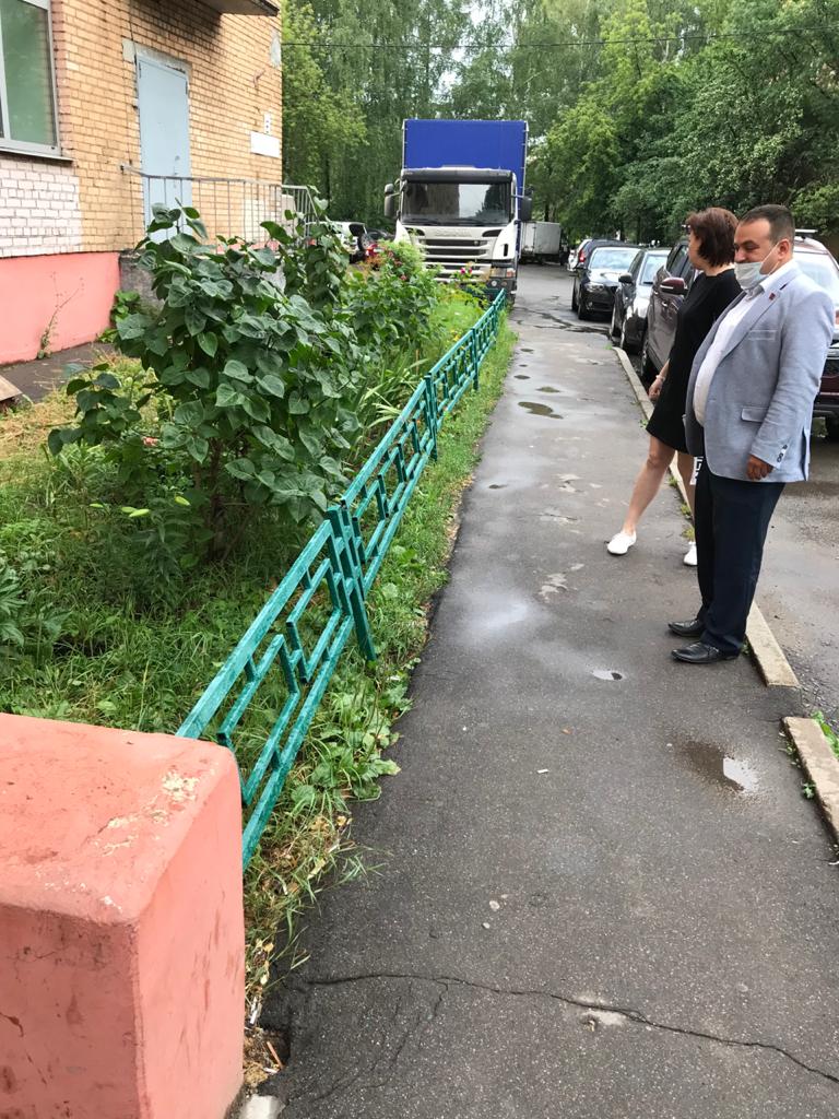 В Долгопрудном прошла встреча с жителем
