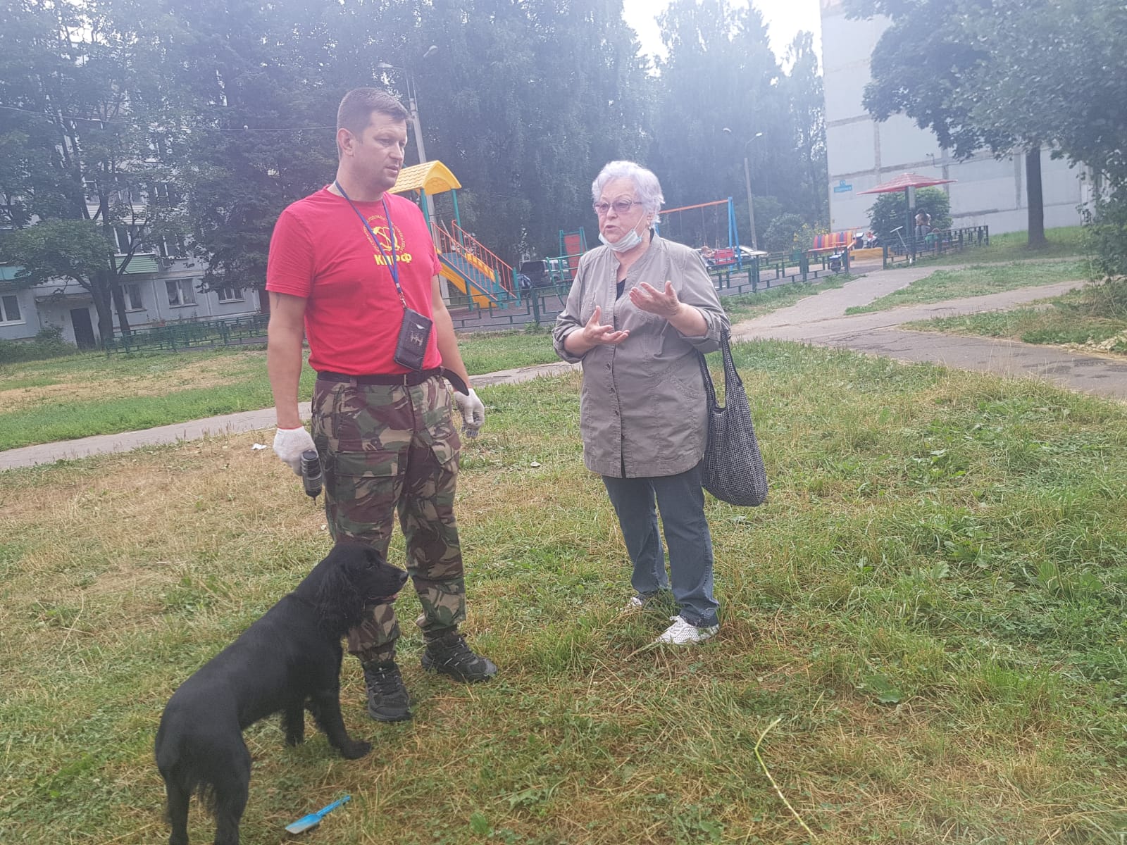 «Красные» и Красный Городок