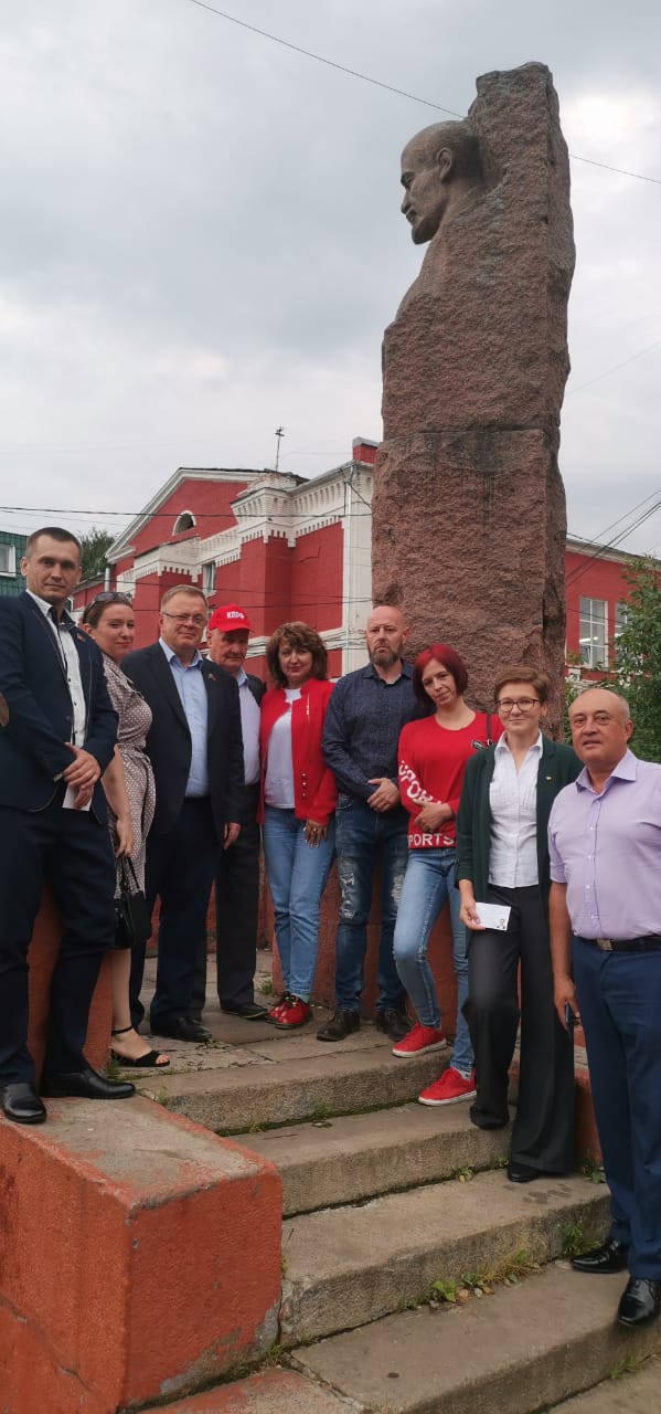 Состоялся рабочий визит заместителя Председателя ЦК КПРФ В.И. Кашина в г.о. Серпухов