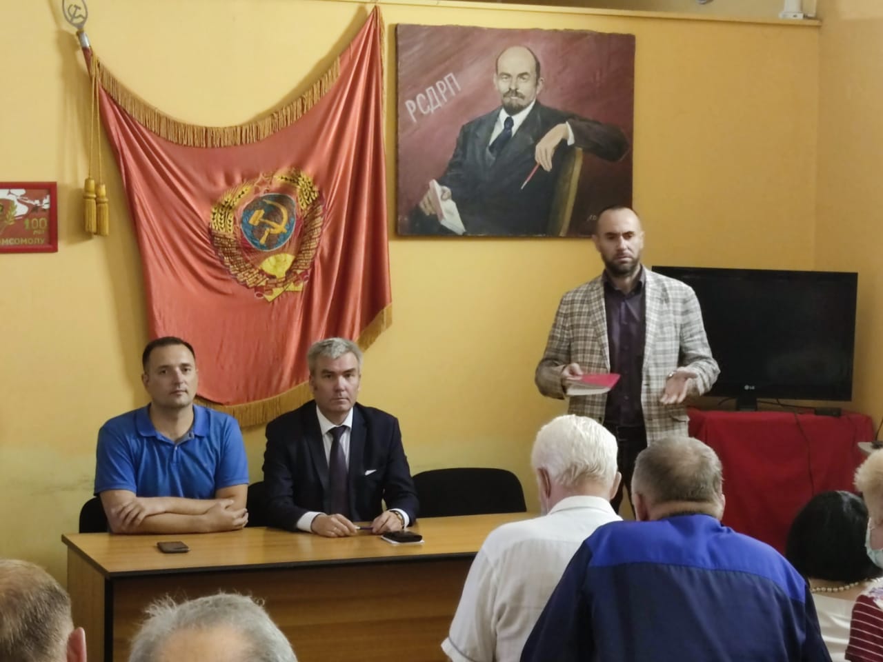 Расширенное заседание избирательного штаба в Люберцах