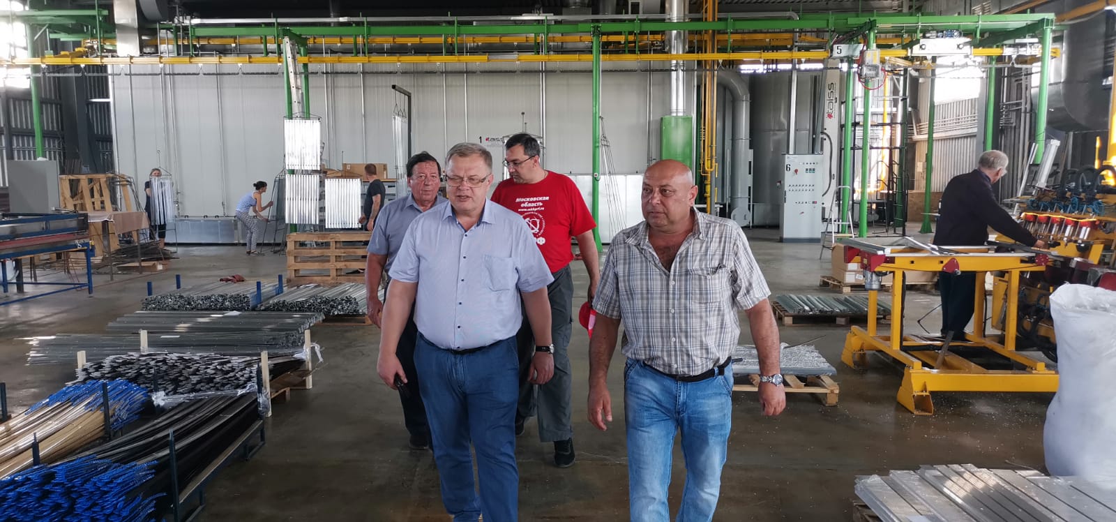 Встреча депутата-коммуниста Александра Наумова с каширскими рабочими