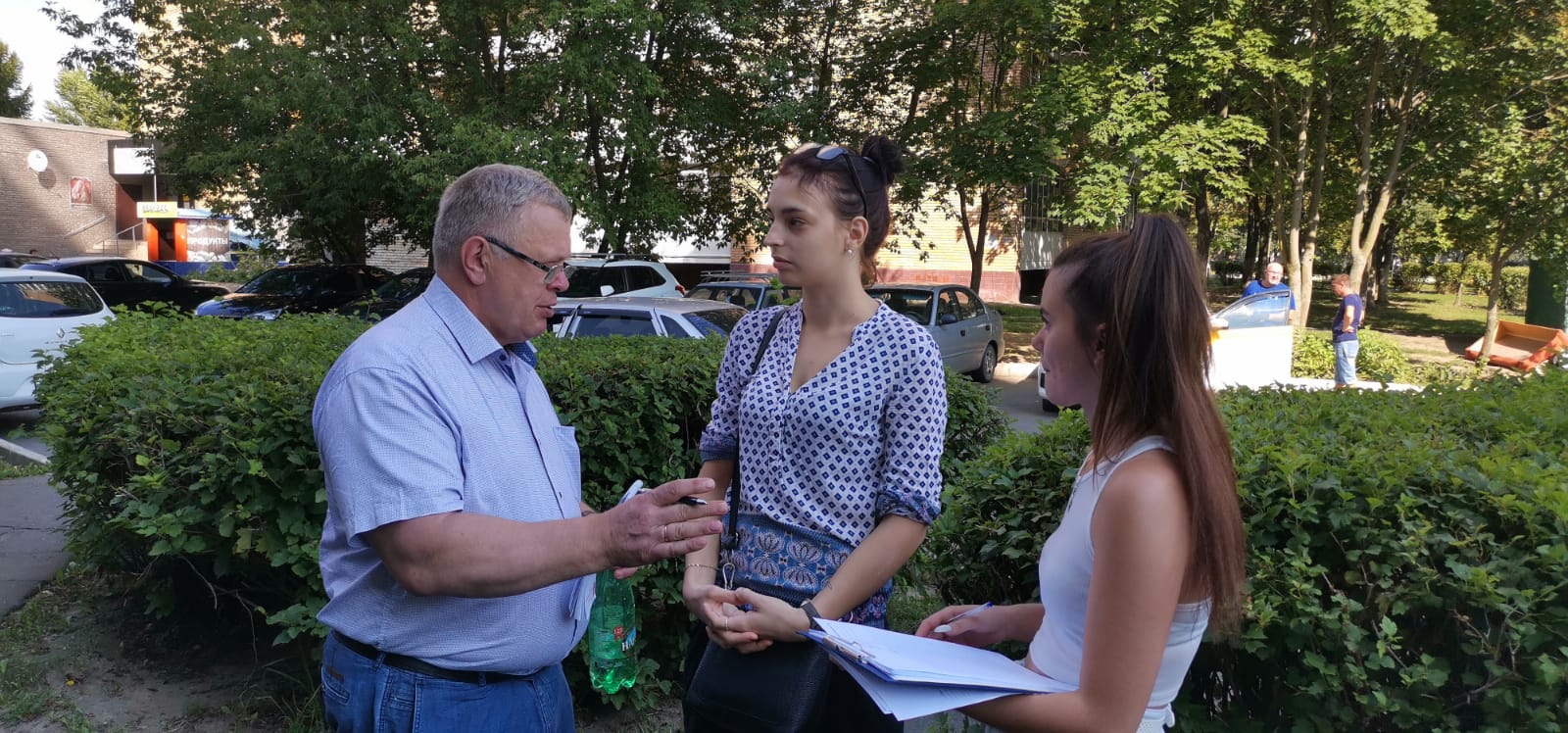 Депутат-коммунист Александр Наумов провел встречи с жителями города Ступино