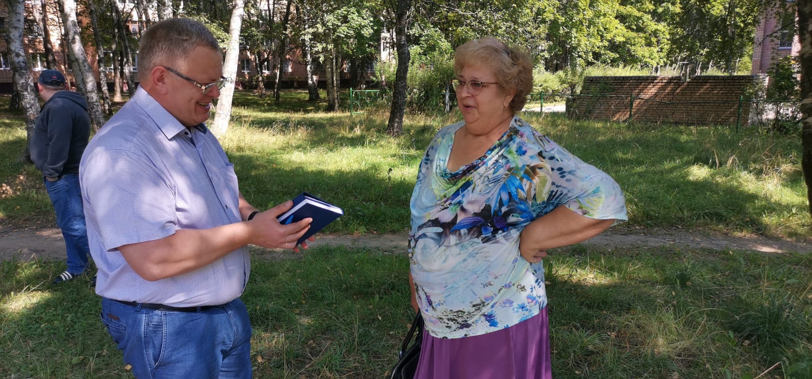 Депутат-коммунист Александр Наумов провел встречи с жителями города Ступино