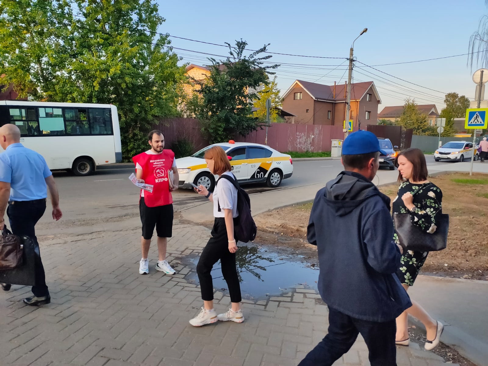В Красногорске прошёл второй этап Всероссийской акции протеста «АНТИКАП-2021»
