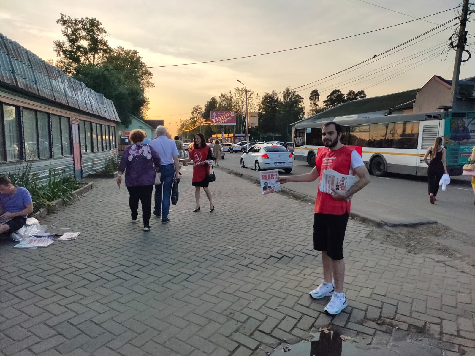 В Красногорске прошёл второй этап Всероссийской акции протеста «АНТИКАП-2021»