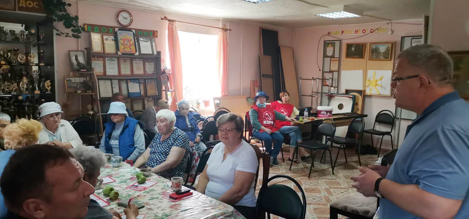 Состоялся рабочий визит депутата-коммуниста Александра Наумова в Озёры