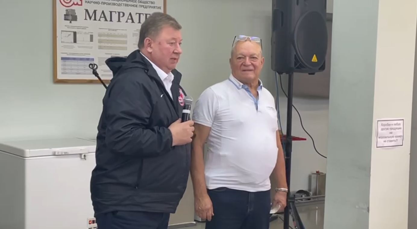 Продолжается рабочий визит руководителя фракции КПРФ в Госдуме Г.А. Зюганова в г.о. Фрязино на предприятии ЗАО НПП «Магратеп»