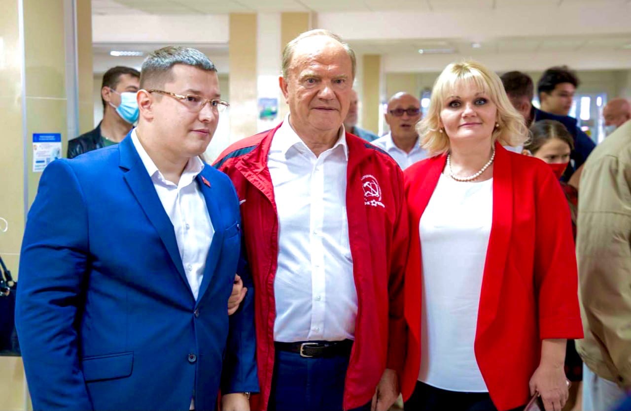 Делегация Балашихинских коммунистов на встрече с Г.А. Зюгановым