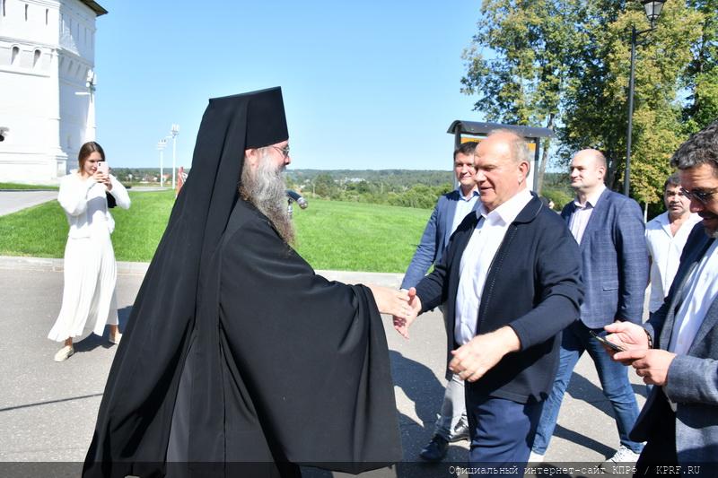 Г.А. Зюганов посетил Музейно-выставочный комплекс «Новый Иерусалим»
