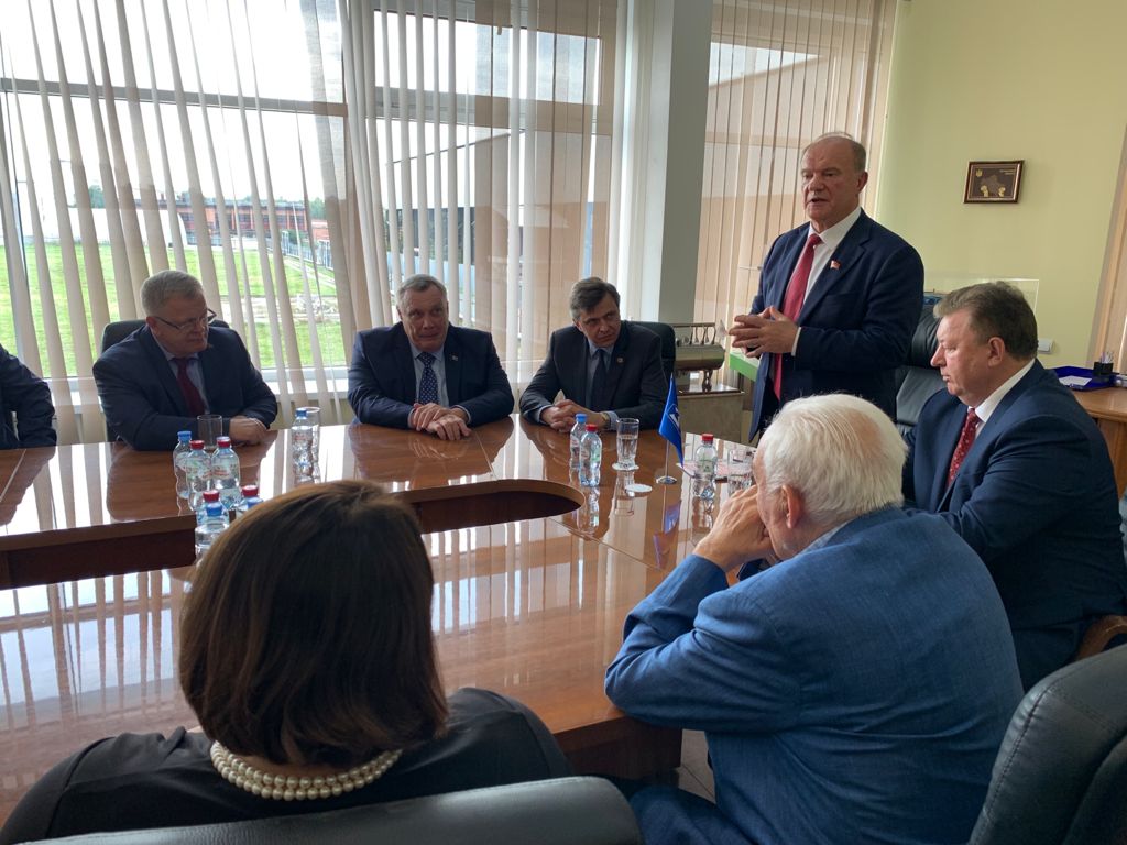 Продолжается визит Председателя ЦК КПРФ Г.А. Зюганова в Подольск