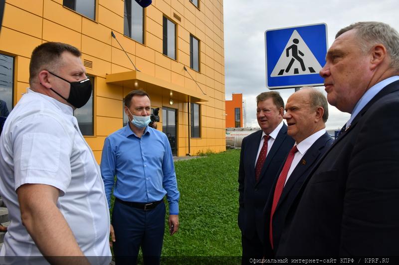 Итоговый репортаж о рабочей поездке Г.А. Зюганова в подмосковный город Подольск