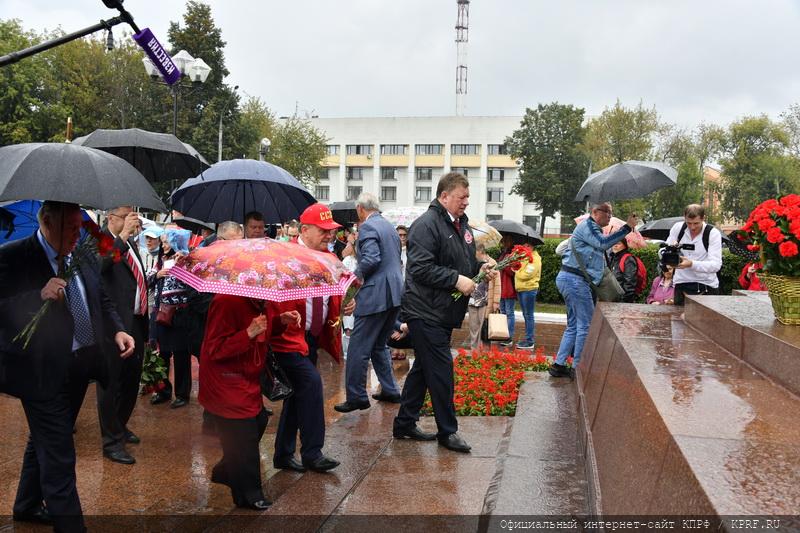 Итоговый репортаж о рабочей поездке Г.А. Зюганова в подмосковный город Подольск