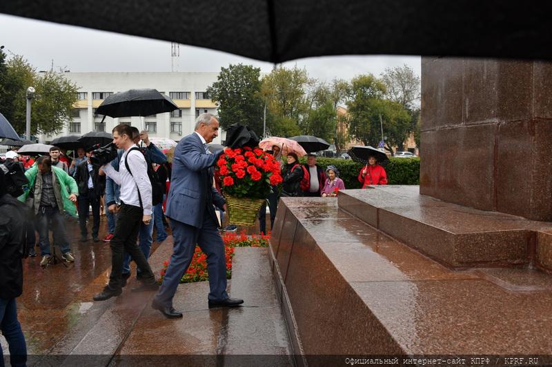 Итоговый репортаж о рабочей поездке Г.А. Зюганова в подмосковный город Подольск