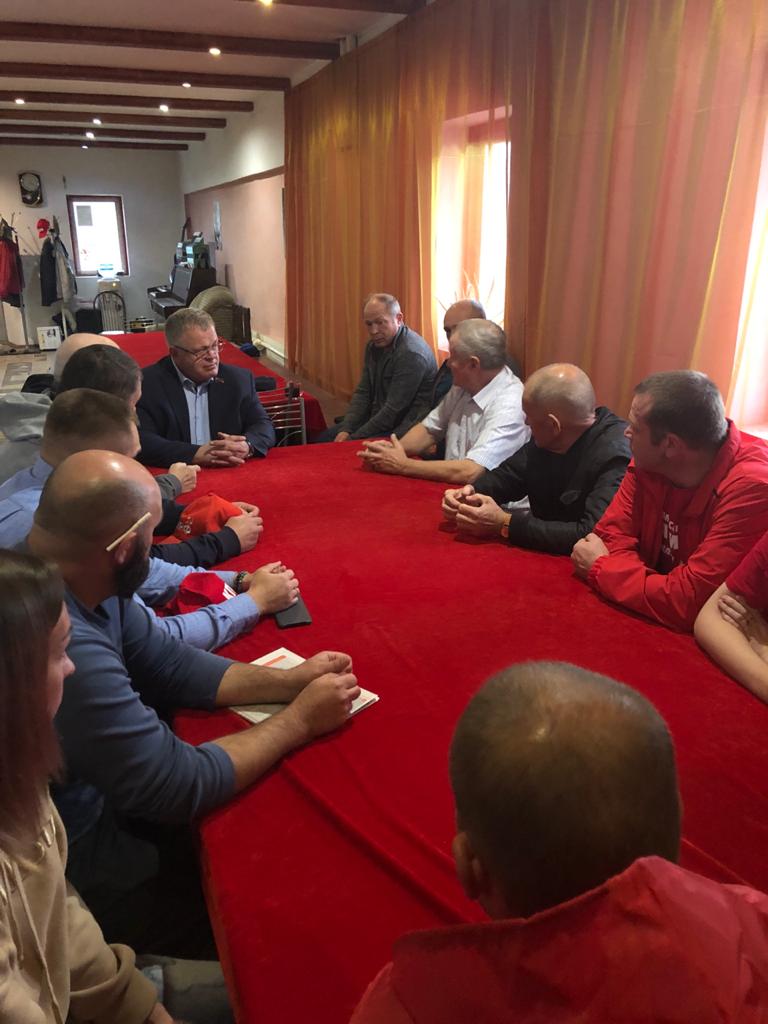 Депутат-коммунист Александр Наумов встретился с жителями деревни Борисово городского округа Серпухов