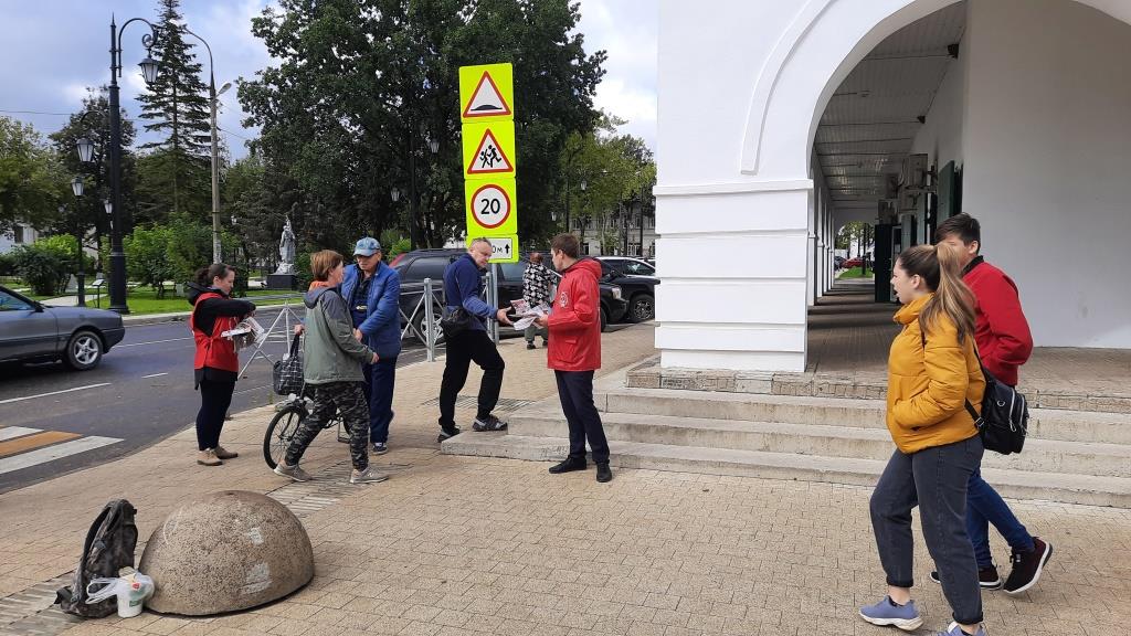 Агитация в Верее, Веселёво, Волчёнках и Устье