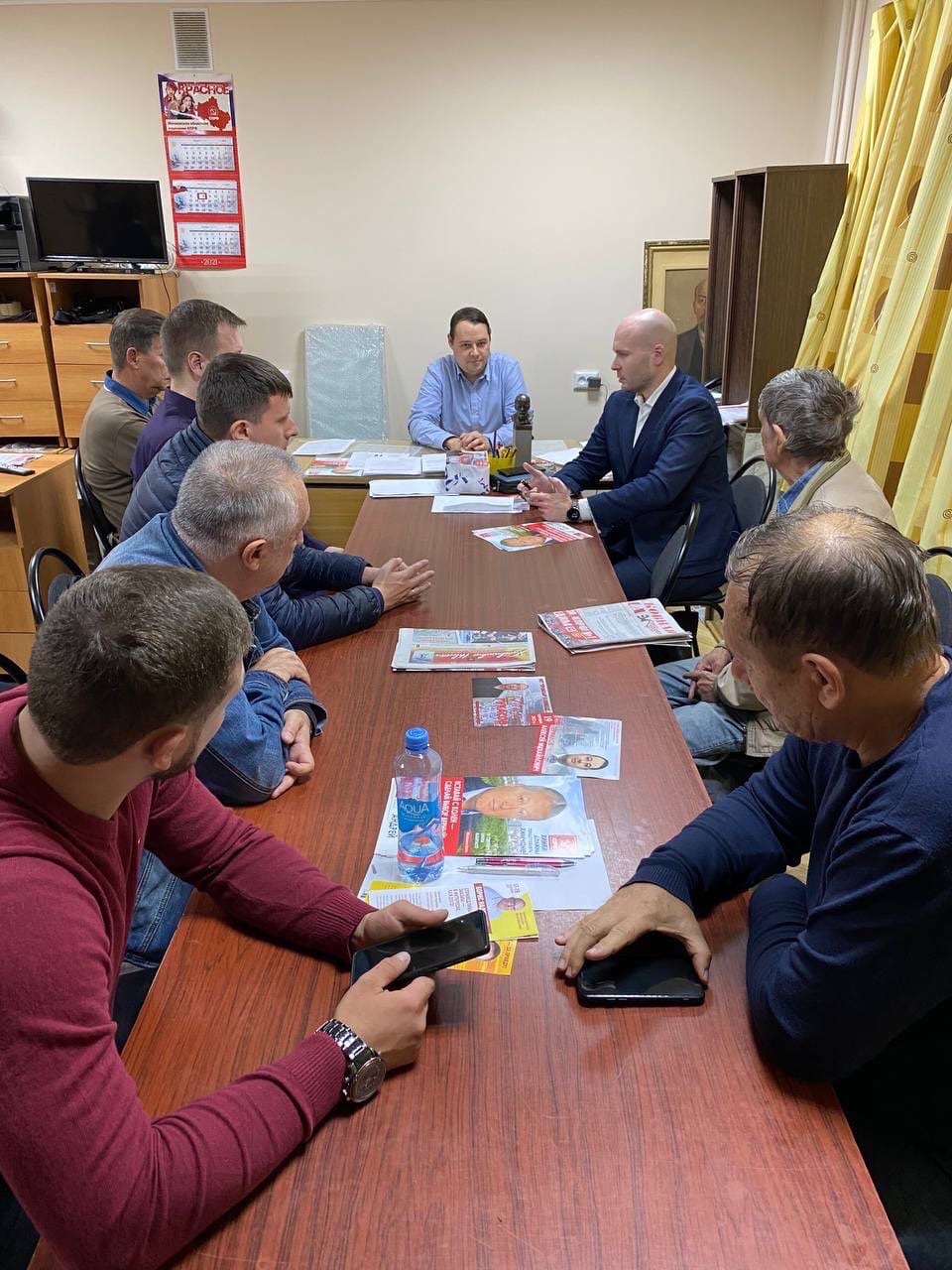 Александр Корнев встретился с активом Химкинского городского отделения партии КПРФ
