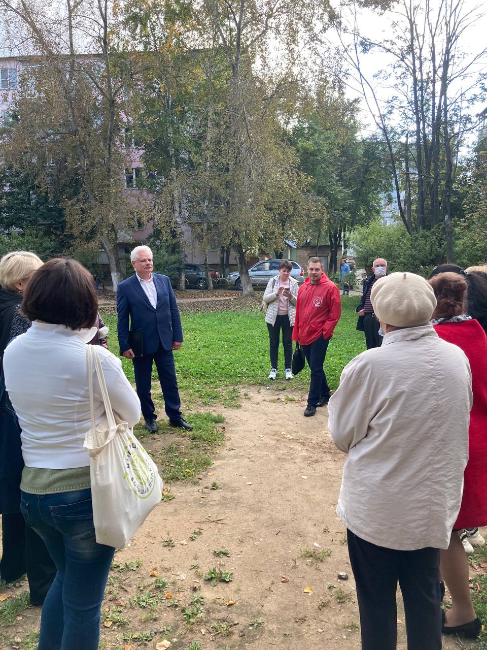 Очередная встреча кандидатов от КПРФ прошла в п. Калининец