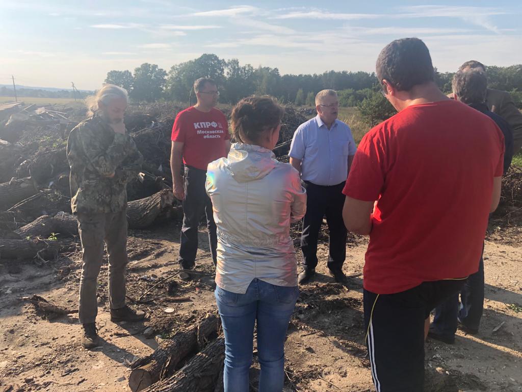 Александр Наумов: Проблема стихийных свалок свидетельствует о пробуксовке мусорной реформы в Подмосковье