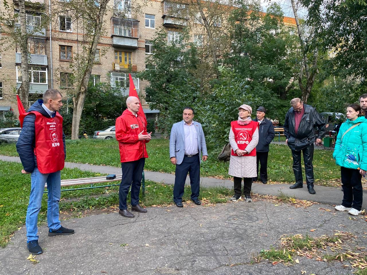 Встреча с избирателями городского округа Долгопрудный