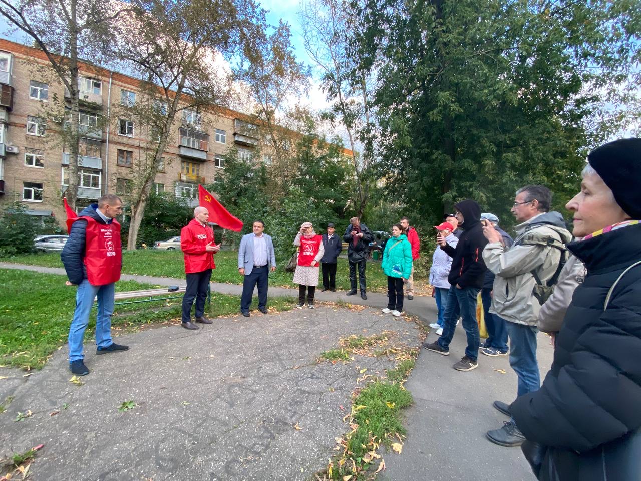 Встреча с избирателями городского округа Долгопрудный