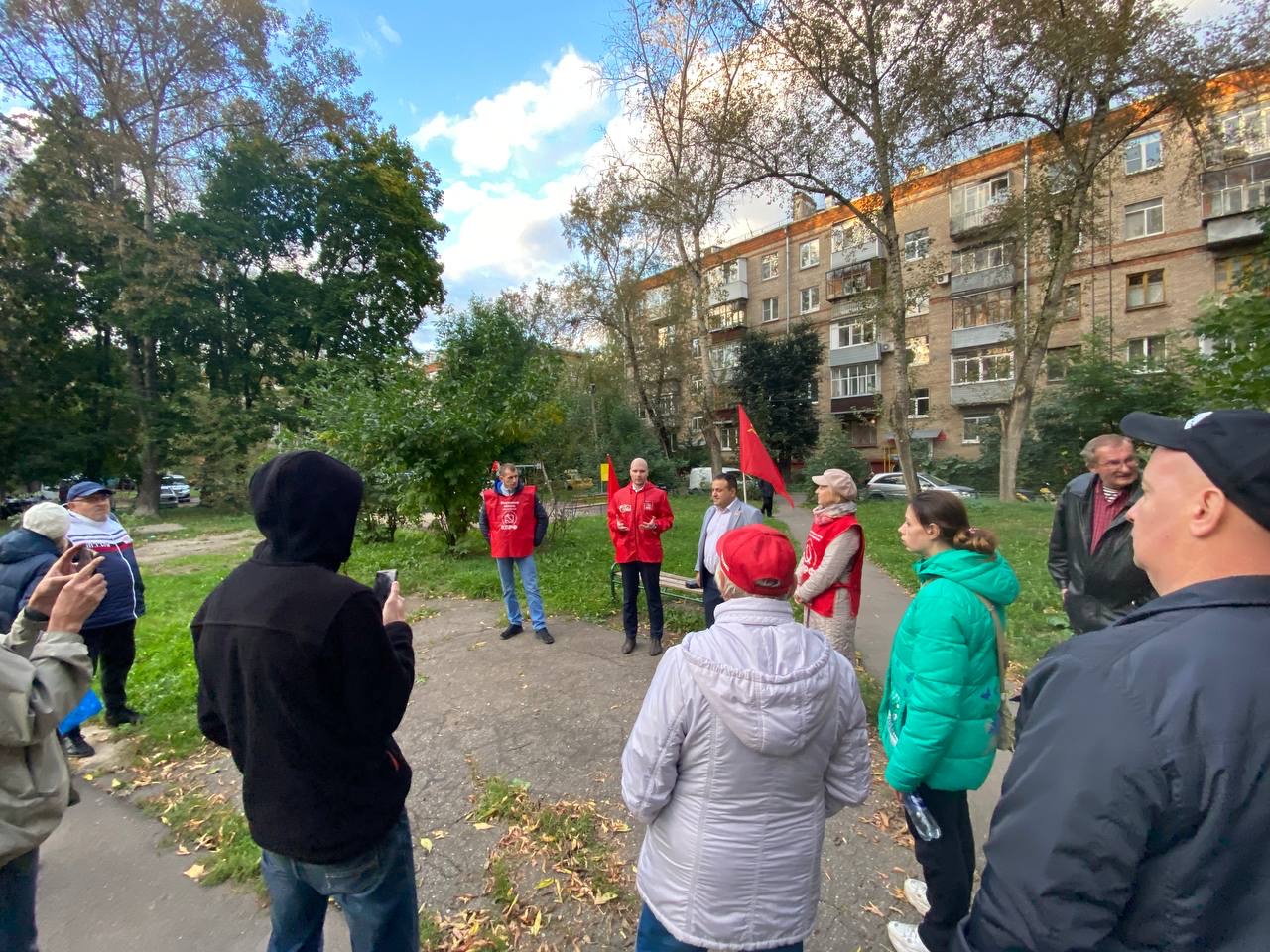 Встреча с избирателями городского округа Долгопрудный