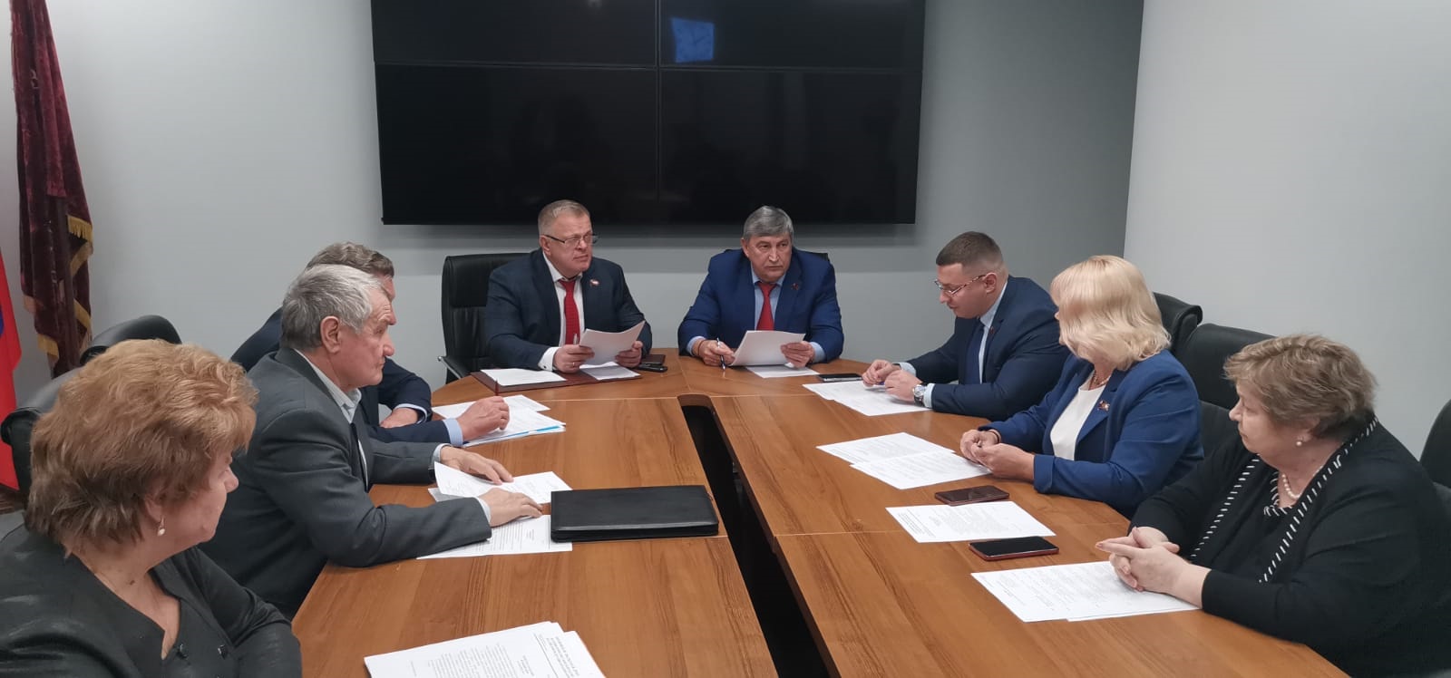 Работа фракции КПРФ в Московской областной Думе